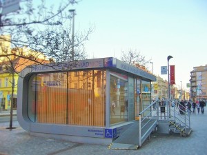 Mobilní kancelář Nomadhome u Anděla