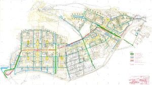 Původní urbanistická studie z roku 1983