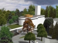 Kostel Krista Spasitele a komunitní centrum Praha Barrandov - autor návrhu Ing. arch. Jakub Žiška