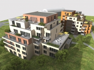 Projekt domu pro seniory (zdroj: Apel Properties, s. r. o.)