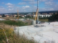 Spodní stavba objektu N4 je hotová (zdroj: VMS Projekt, s. r. o., 30. 8. 2016)