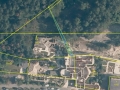 Nádraží Stodůlky - Ortofotomapa a katastrální mapa