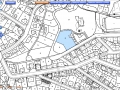 Mapka okolí dolní stavby z Katastru nemovitostí