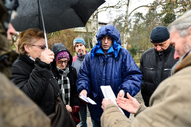 Stavba v ulici Pod ateliery (autor: CNC/David Malík 20. 2. 2016)