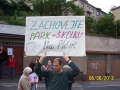 Park a školka v ohrožení zástavbou