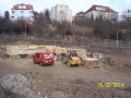 Stavba byla zahájena. Pohled zboku (autor: Drahomír Bárta, 15. 2. 2014)