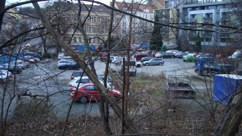 Tady chce Central Group stavět (autor: Alan Jeřábek, 9. 1. 2015)