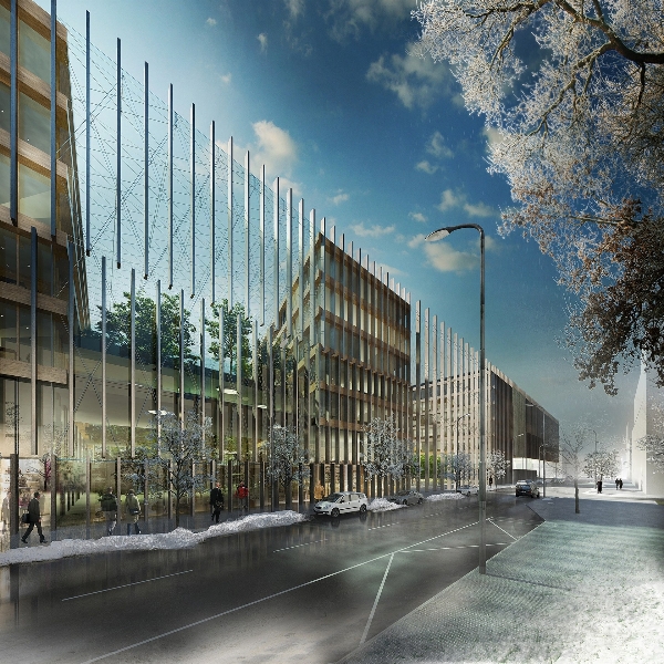 Sekyra Group: developerský projekt Smíchov City - okolí Smíchovského nádraží