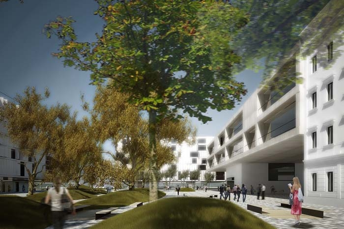 Sekyra Group: developerský projekt Smíchov City - Školní náměstí