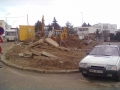 Výstavba na okraji VKP Spiritka (autor: Drahomír Bárta, 8. 3. 2014)