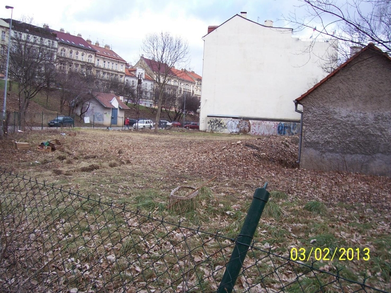 Staveniště je již připraveno (autor: Drahomír Bárta, 3. 2. 2013)