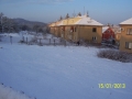 Sníh milosrdně přikrývá vypleněný sad (autor: Drahomír Bárta, 15. 1. 2013)