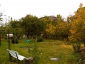 Zahradní idyla - lavička