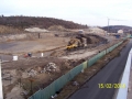 Obří stavební jáma pro budovu Aviatica (autor: Drahomír Bárta, 15. 2. 2014)