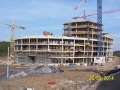 Hrubá stavba budovy Aviatica (autor: Drahomír Bárta, 28. 9. 2014)